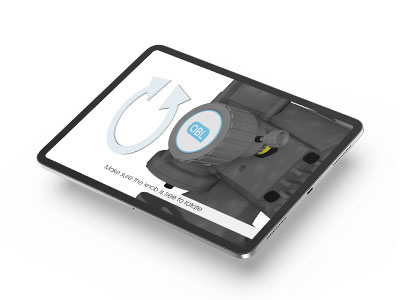 BLACKLINE Knob locking device
